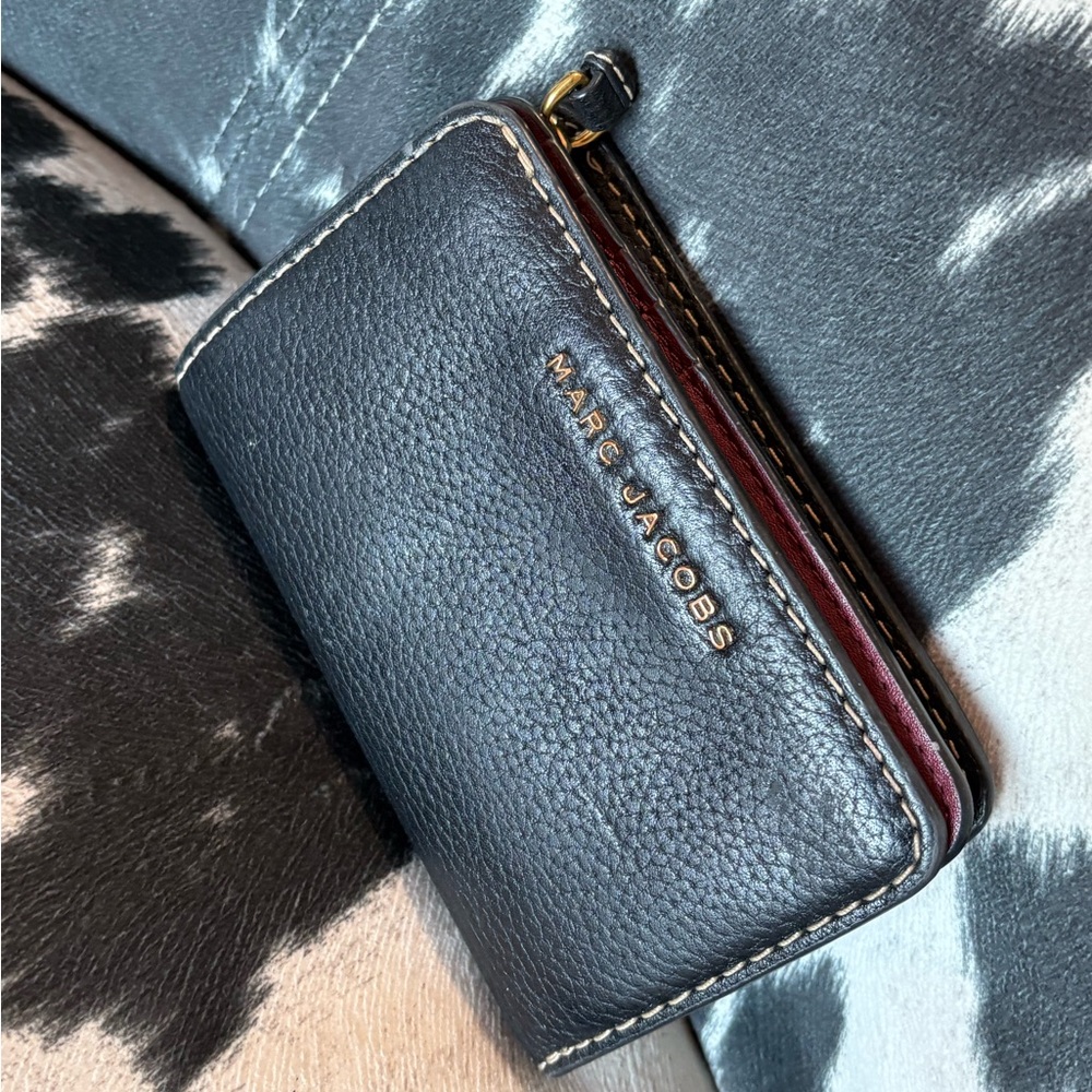 Marc Jacobs Black Leather Wallet